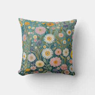 Pastel Meadow Bliss Kissen