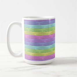PASTEL MEHRFARBIGE TASSE