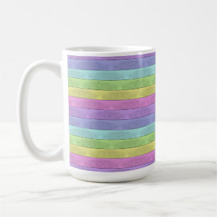 PASTEL MEHRFARBIGE TASSE