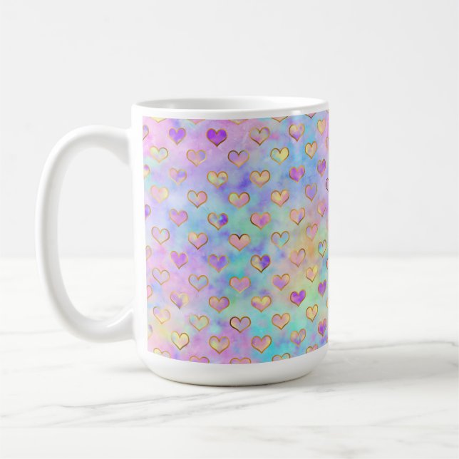 PASTEL MEHRFARBIGE TASSE (Links)