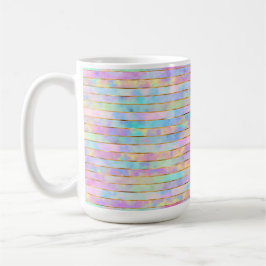 PASTEL MEHRFARBIGE TASSE