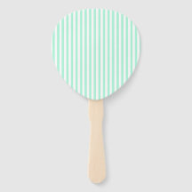 Pastel Mint Green Stripes Sommer Streifen