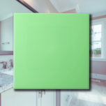 Pastel Mint Solid Color | Classic | elegant Fliese<br><div class="desc">Pastel Mint Solid Color | Classic | elegant | Trendy | Stilvoll | Geschenk</div>