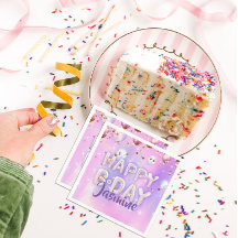 Pastel Modern Glam Trendy Balloons glücklich Gebur