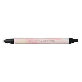 Pastel Moderne Abstrakte Hochzeit Kugelschreiber