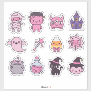 Pastel Monster Squad Aufkleber-Pack Aufkleber