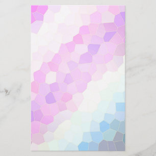 Pastel Mosaic Briefpapier