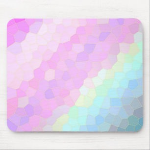 Pastel Mosaic Mousepad