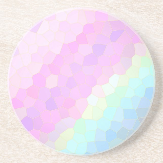 Pastel Mosaic Untersetzer (Vorne)