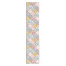 Pastel-Mudcloth | Terrakotta-Fliesen-Diamant