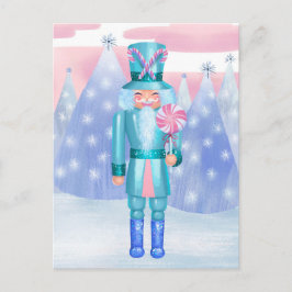 Pastel Nutcracker Candy King Postkarte