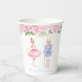 Pastel Nutcracker Weihnachten Personalisiert Pappbecher