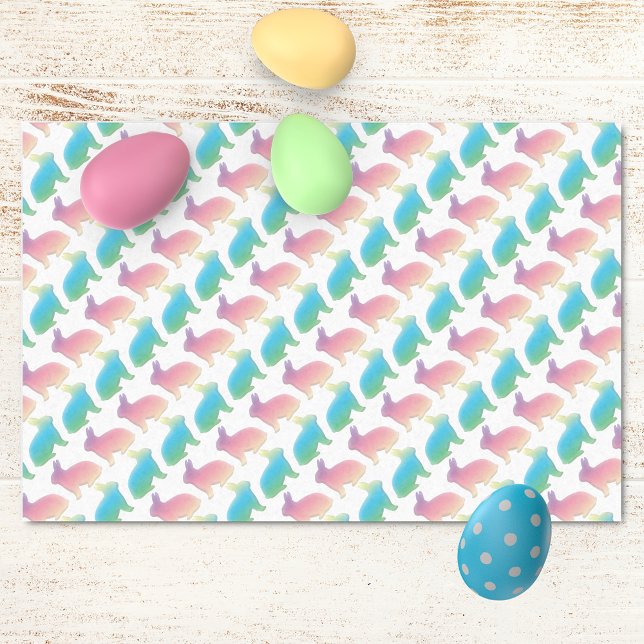 Pastel Oaster Bunnies Seidenpapier (Von Creator hochgeladen)