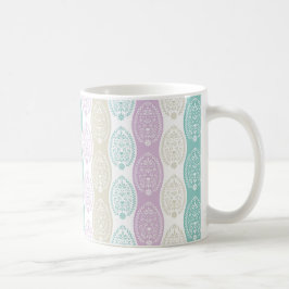 Pastel Oaster Egg Muster - Frühjahrsgestaltung Kaffeetasse