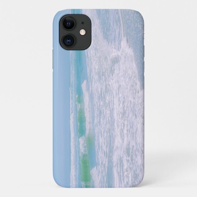 Pastel Ocean Waves Beach iPhone 11 Fall Case-Mate iPhone Hülle (Rückseite)