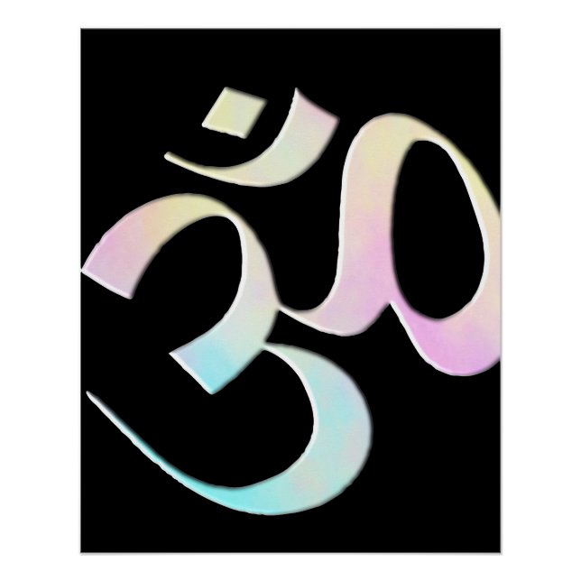Pastel Om  Poster (Vorderseite)