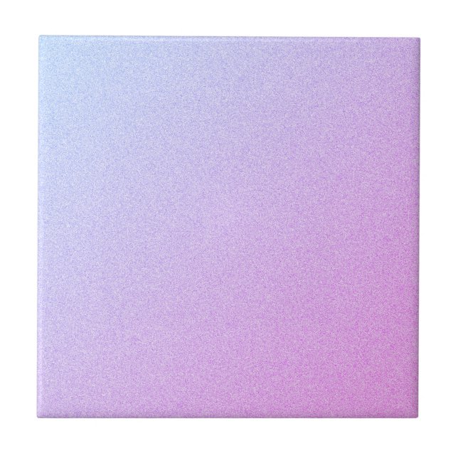 Pastel Ombre Glitzer Fliese (Vorderseite)