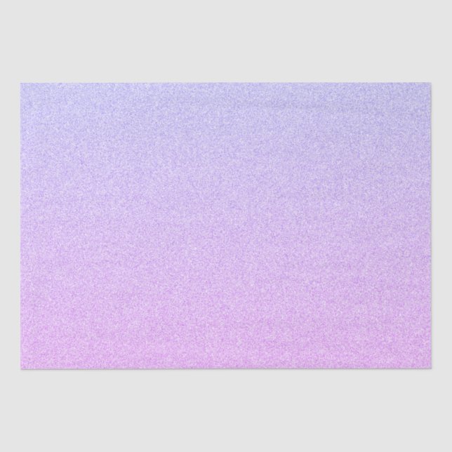 Pastel Ombre Glitzer Seidenpapier (Vorderseite)
