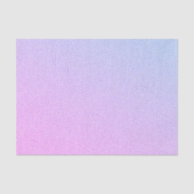 Pastel Ombre Glitzer Seidenpapier (Vorderseite)
