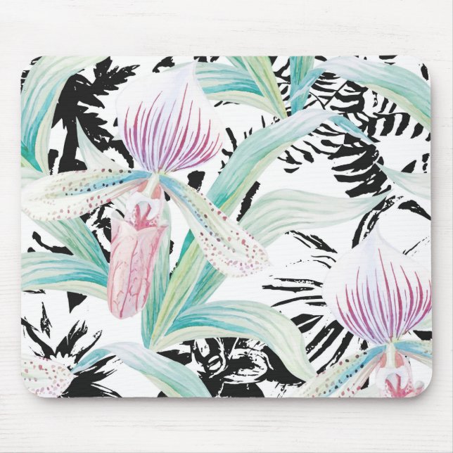 Pastel Orchid Mouse Pad Mousepad (Vorne)
