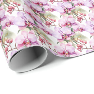 Pastel Orchids Geschenkpapier