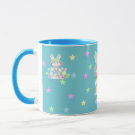 Pastel Ostereier & Bunny Tasse