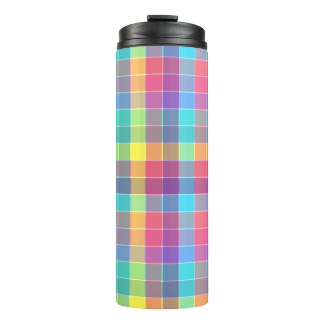 Pastel Overlap Thermosbecher (Vorderseite)