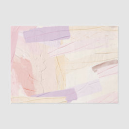 Pastel Paint Brush Strokes Seidenpapier