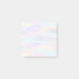 Pastel Paint Strokes Nachhinweise Post-it Klebezettel