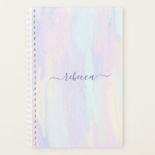 Pastel Paint Strokes Planner Planer
