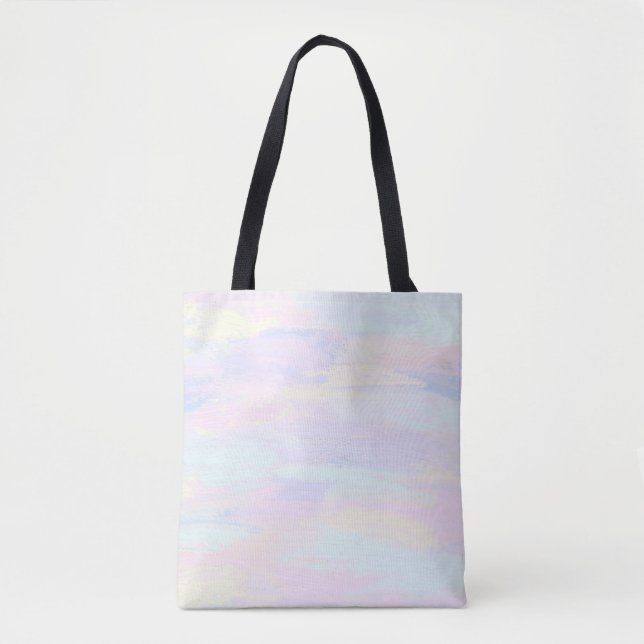 Pastel Paint Strokes Tasche (Vorderseite)