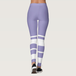 Pastel Pale Lavendel Lila Abstrakte Kunst Leggings