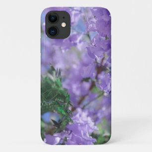 Pastel Pale Violet Jacaranda Fleur iPhone 11 Coque