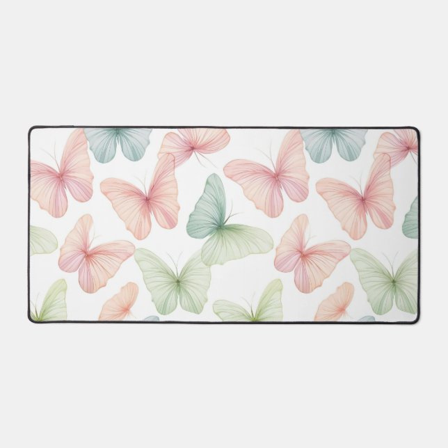Pastel Papillon de bureau Mat (Recto)