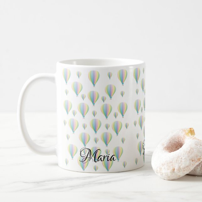 Pastel Parachutes Mug (Avec donut)