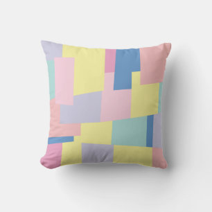 Pastel Patchwork Pillow Kissen