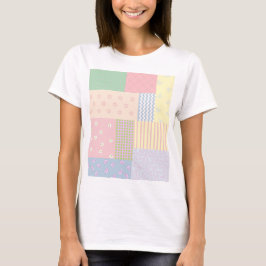 Pastel Patchwork T-Shirt