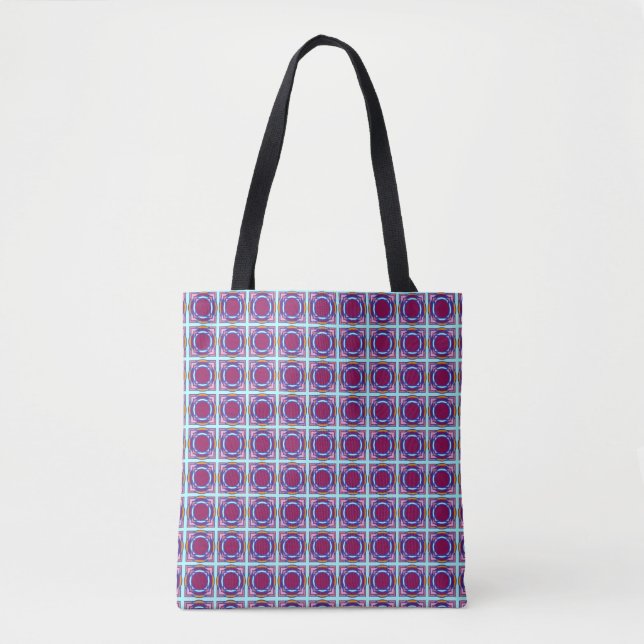 Pastel Pattern Summer Tasche (Vorderseite)