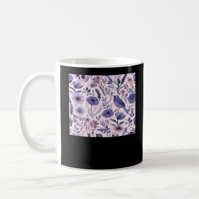 Pastel Pattern - Whimsigoth-Kernstück Kaffeetasse (Links)
