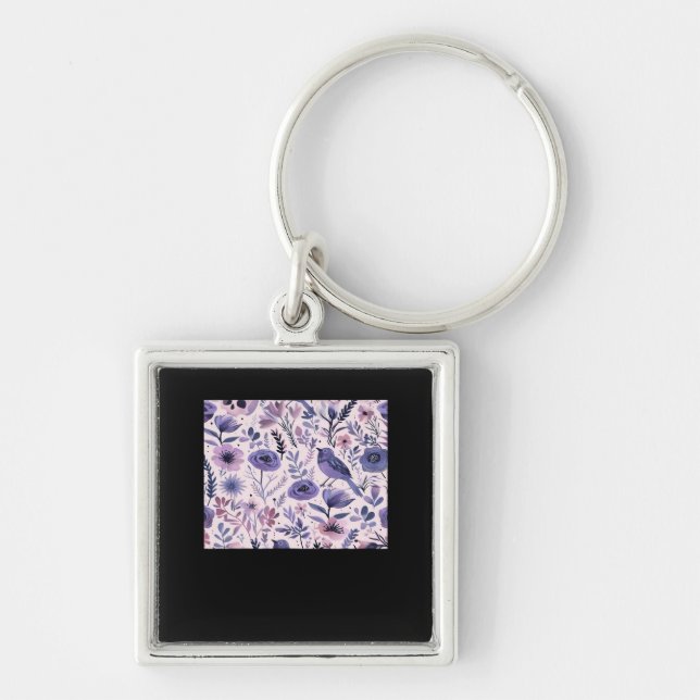 Pastel Pattern - Whimsigoth-Kernstück Schlüsselanhänger (Vorne)