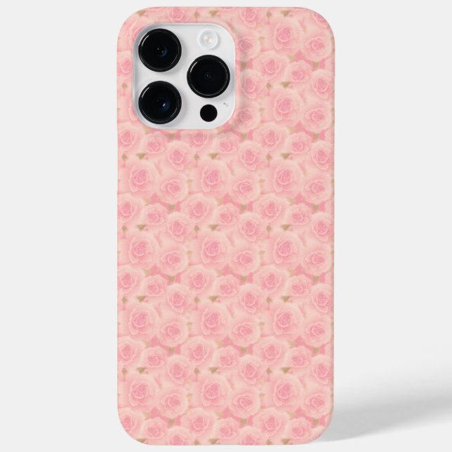 PASTEL PEACH-ROSE Case-Mate iPhone 14 PRO MAX HÜLLE (Rückseite)