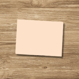 Pastel Peach Solid Color | Classic | elegant Post-it Klebezettel