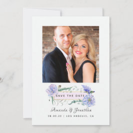 Pastel Peonies BlumenWedding Save the Date