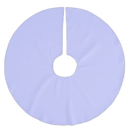 Pastel Periwinkle Farbe | Classic | elegant Polyester Weihnachtsbaumdecke
