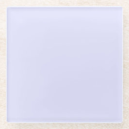 Pastel Periwinkle Lila Glasuntersetzer