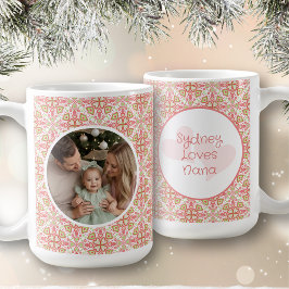Pastel Personalized Photo Mug With Message Kaffeetasse