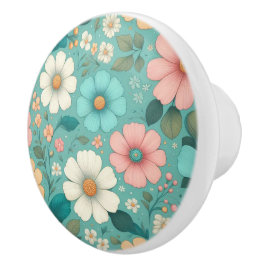 Pastel Petals Keramikknauf