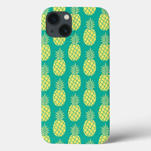 Pastel Pineapples Case-Mate iPhone Hülle (Rückseite)