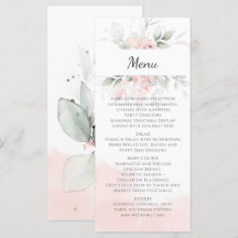 Pastel Pink and Green Roses Wedding