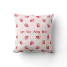 Pastel Pink Coquette Strawberry Personalisiert